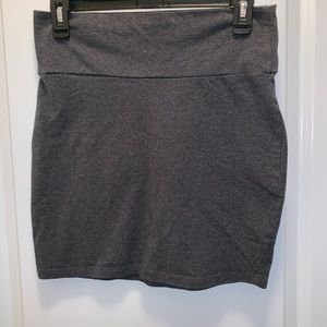 Grey Bodycon Skirt